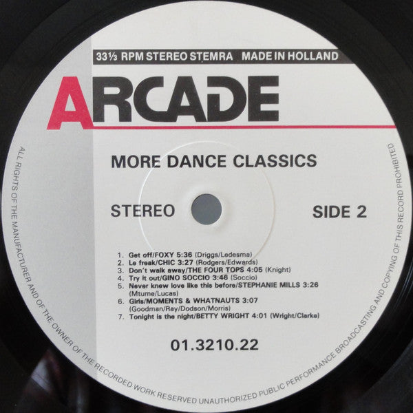 Various : More Dance Classics (2xLP, Comp, Gat)