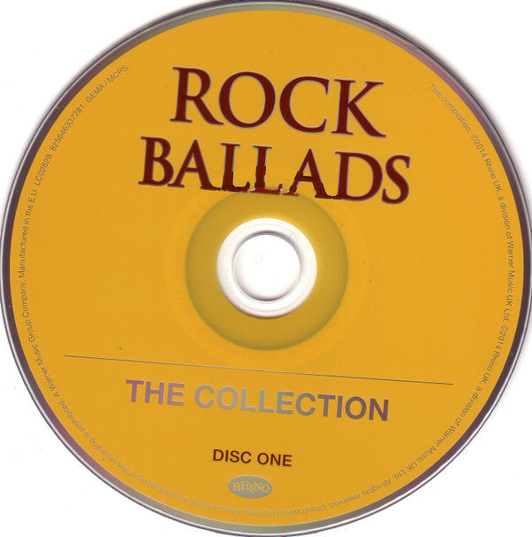 Various : Rock Ballads: The Collection (3xCD, Comp)