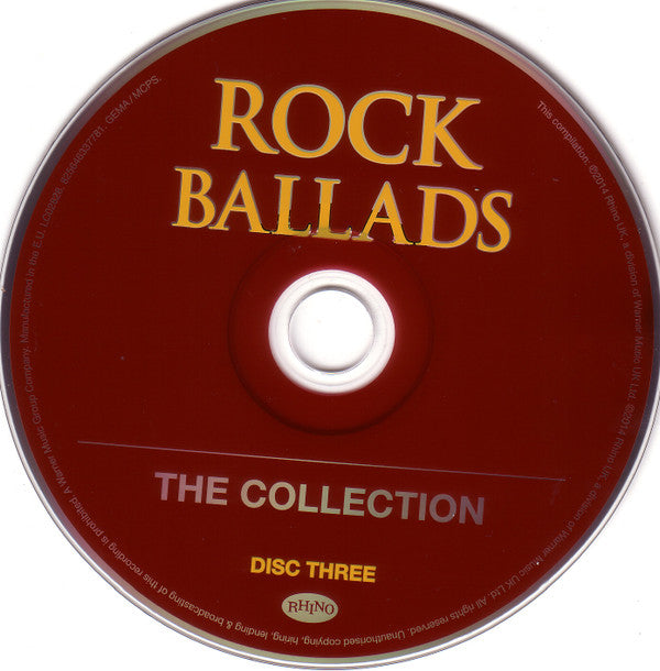 Various : Rock Ballads: The Collection (3xCD, Comp)