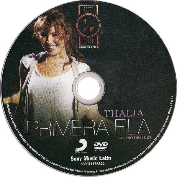 Thalía : Primera Fila... Un Año Despues (CD, Album + DVD-V, Album)