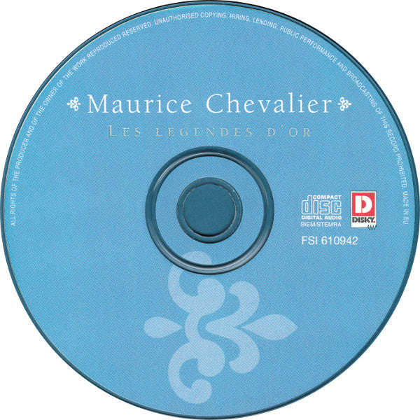 Maurice Chevalier : Les Légendes D'or (CD, Comp)