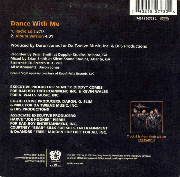 112 : Dance With Me (CD, Single)