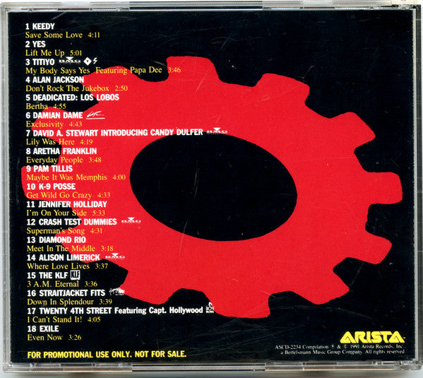 Various : Picked To Click - Arista's Spring Summer Sampler (CD, Comp, Promo)