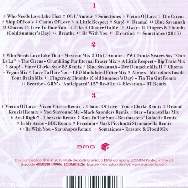 Erasure : Always (The Very Best Of Erasure) (3xCD, Comp, Dlx)