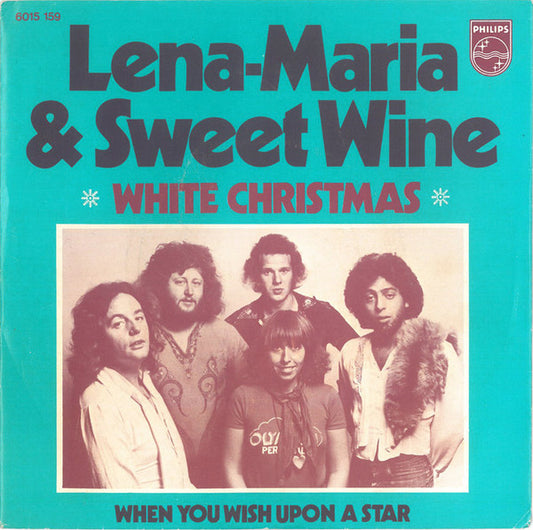 Lena-Maria Gårdenäs : White Christmas (7", Single)