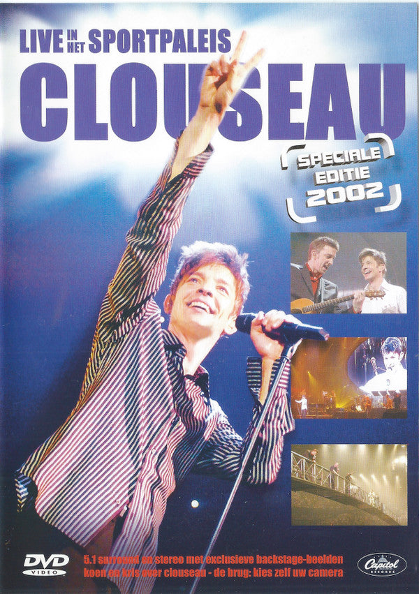 Clouseau : Live In Het Sportpaleis - Speciale Editie 2002 (DVD, PAL)