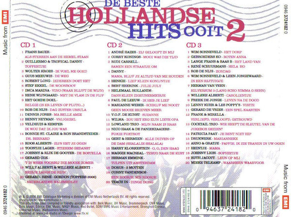 Various : De Beste Hollandse Hits Ooit 2 (3xCD, Comp)