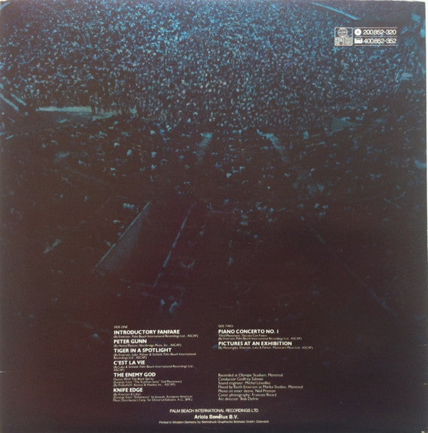 Emerson, Lake & Palmer : In Concert (LP, Album)