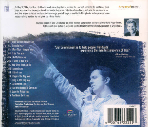 Ross Parsley : I Am Free (CD)