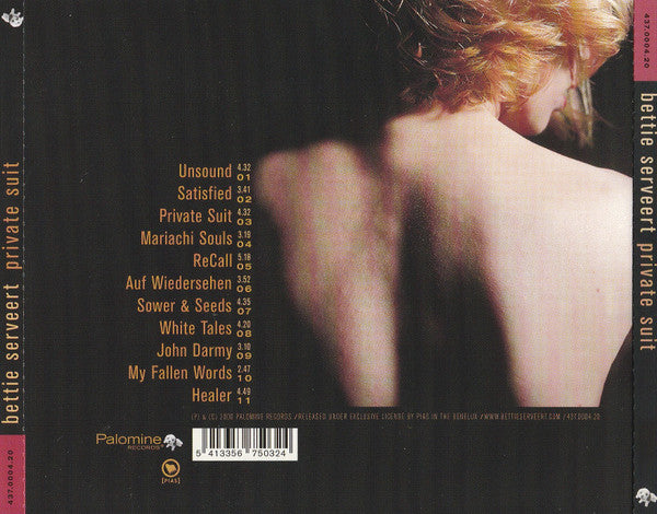 Bettie Serveert : Private Suit (CD, Album)
