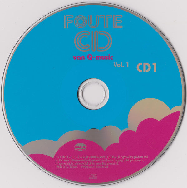 Various : Foute CD Van Q-Music Vol.1 (2xCD, Comp)