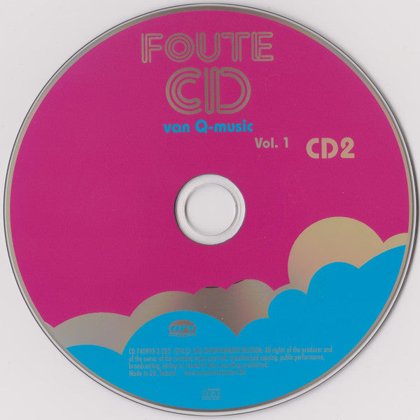 Various : Foute CD Van Q-Music Vol.1 (2xCD, Comp)