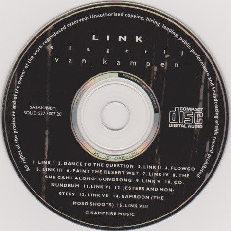 Slagerij Van Kampen : Link (CD, Album)