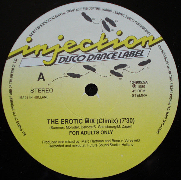 For Adults Only : The Erotic Mix (12", Mixed)