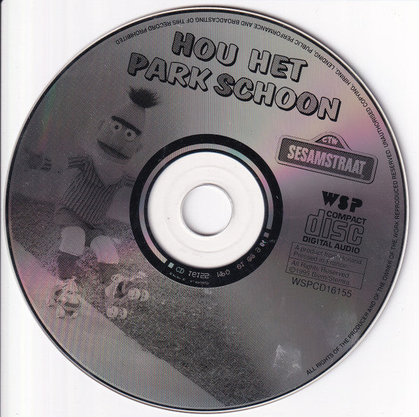 Sesamstraat : Hou Het Park Schoon (CD, Album)