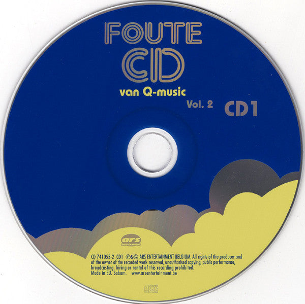Various : Foute CD Van Q-Music Vol. 2 (2xCD, Comp)