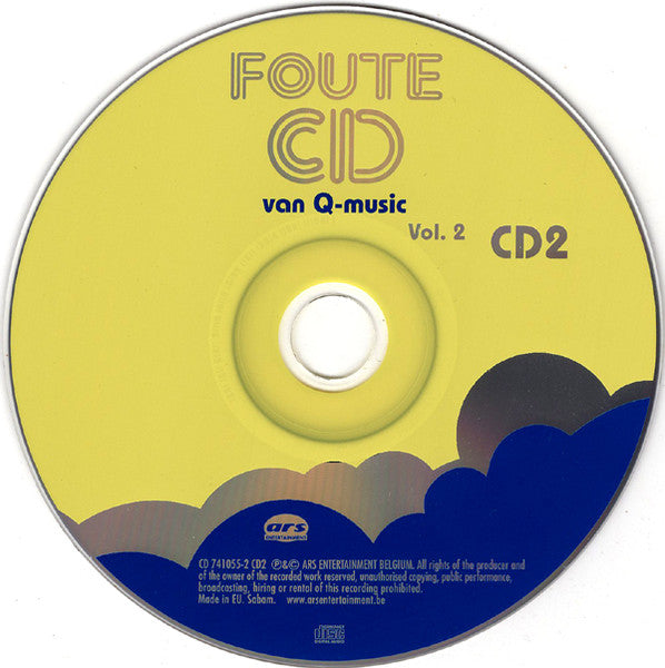 Various : Foute CD Van Q-Music Vol. 2 (2xCD, Comp)