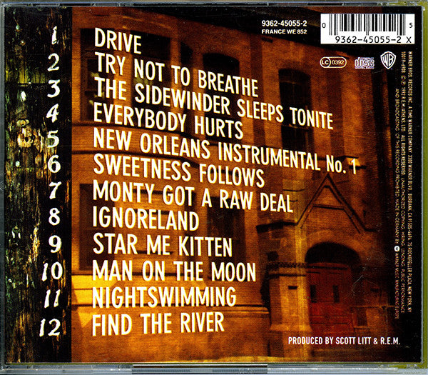 R.E.M. : Automatic For The People (CD, Album)