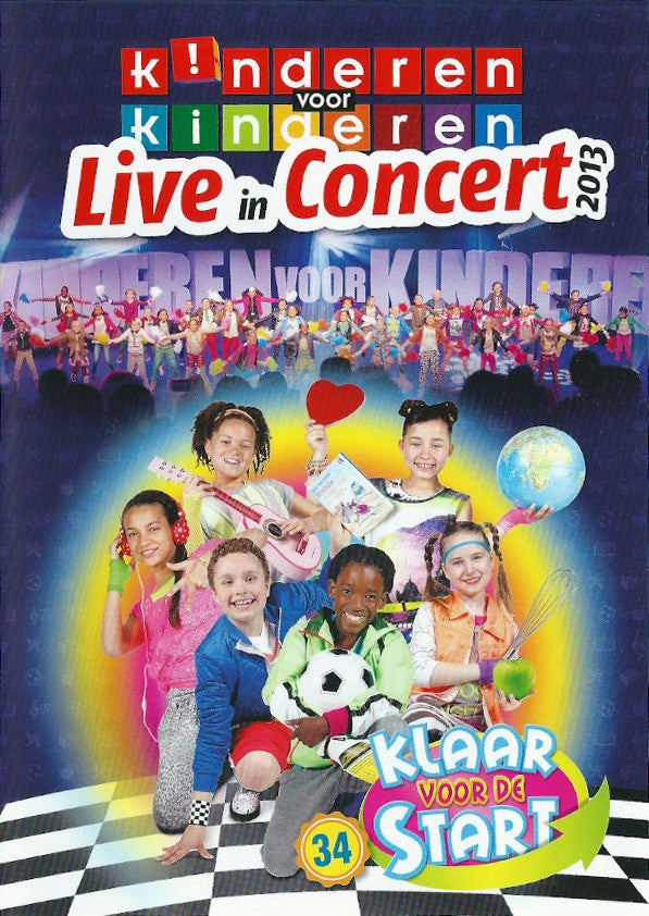 Kinderen voor Kinderen : 34 - Klaar Voor De Start - Live In Concert 2013 (DVD-V, PAL)