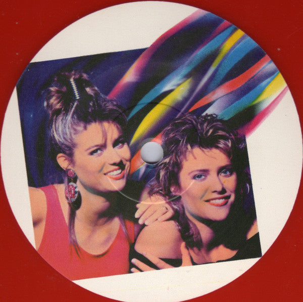 Kiwi & Tess : Give Your Heart (10", Single, Red)