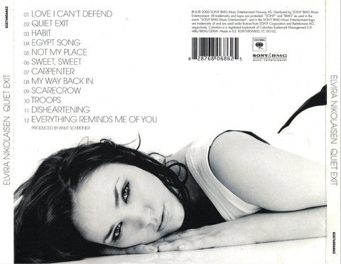 Elvira Nikolaisen : Quiet Exit (CD, Album)