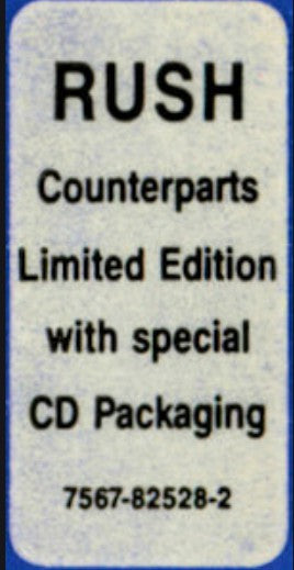 Rush : Counterparts (CD, Album, Ltd)
