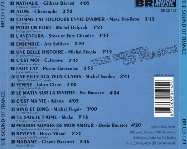 Various : The Sound Of France - 18 Chansons Formidables (CD, Comp)