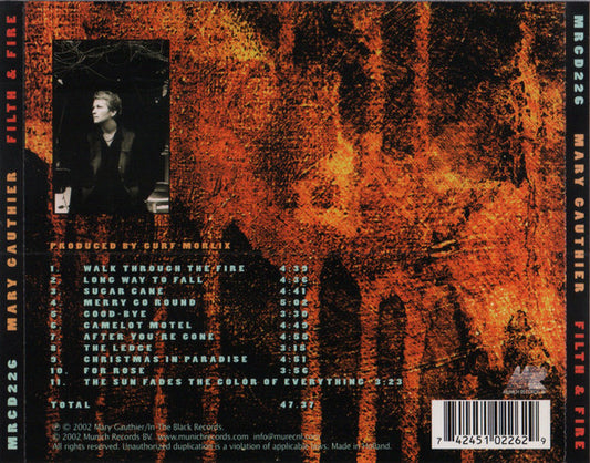 Mary Gauthier : Filth & Fire (CD, Album)