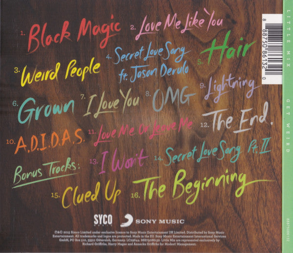 Little Mix : Get Weird (CD, Album, Dlx)