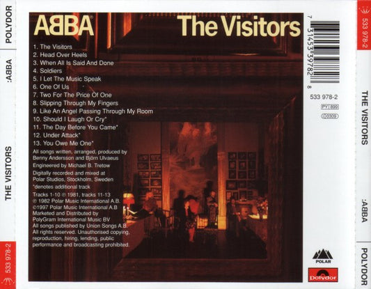 ABBA : The Visitors (CD, Album, RE, RM)