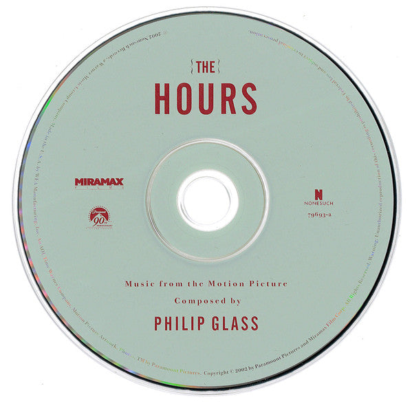 Philip Glass : The Hours (CD, Album, RP, Sli)