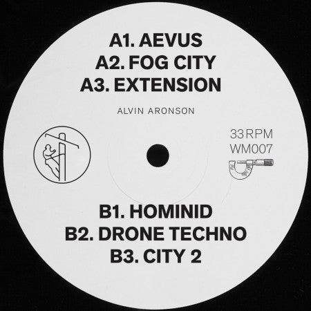 Alvin Aronson : City EP (12", EP)