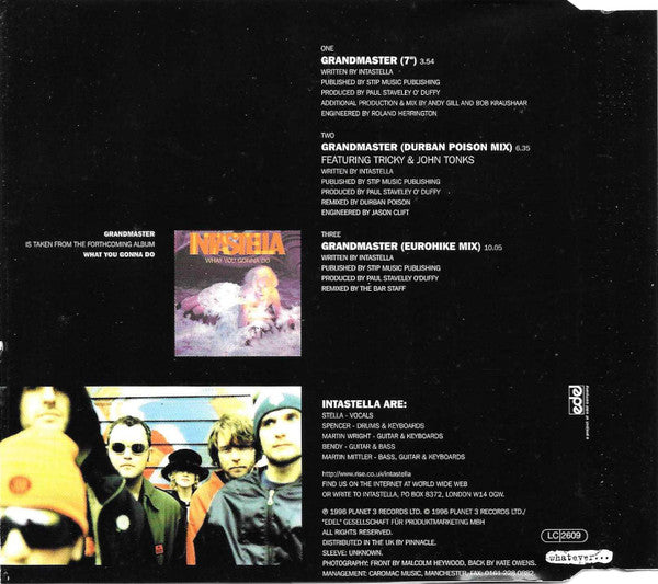 Intastella : Grandmaster (CD, Maxi)