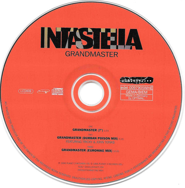 Intastella : Grandmaster (CD, Maxi)