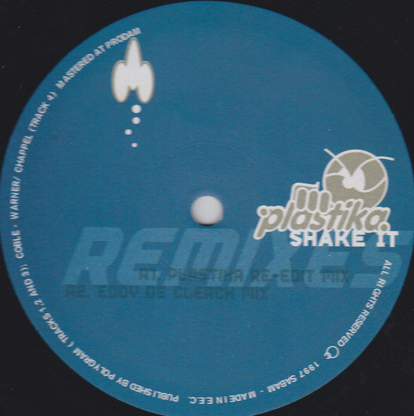 Plastika : Shake It (Remixes) (12")