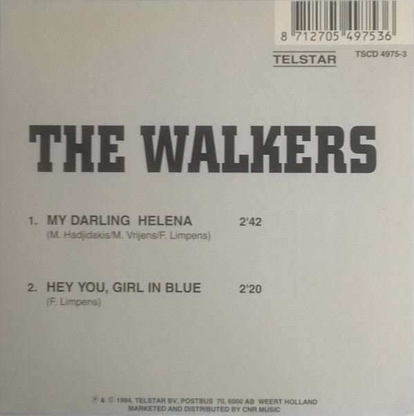 The Walkers (2) : My Darling Helena / Hey You, Girl In Blue (CD, Single)