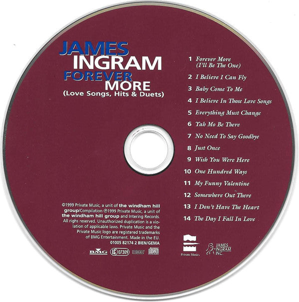 James Ingram : Forever More (Love Songs, Hits & Duets) (HDCD, Comp)