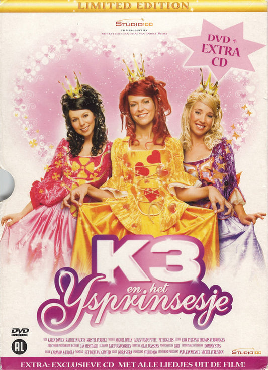 K3 : K3 En Het IJsprinsesje (DVD-V + CD + Ltd)