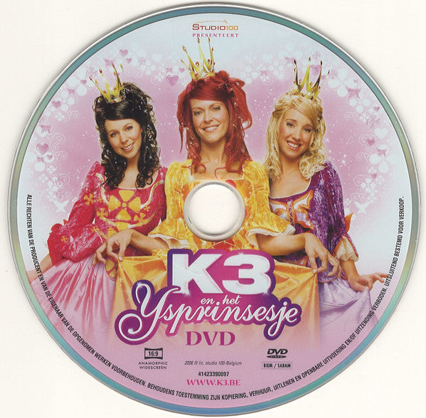 K3 : K3 En Het IJsprinsesje (DVD-V + CD + Ltd)
