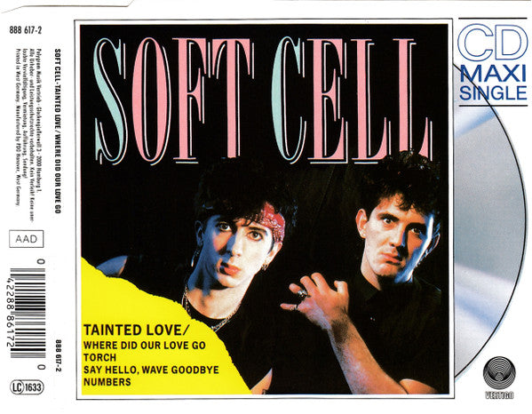 Soft Cell : Tainted Love / Where Did Our Love Go (CD, Maxi)