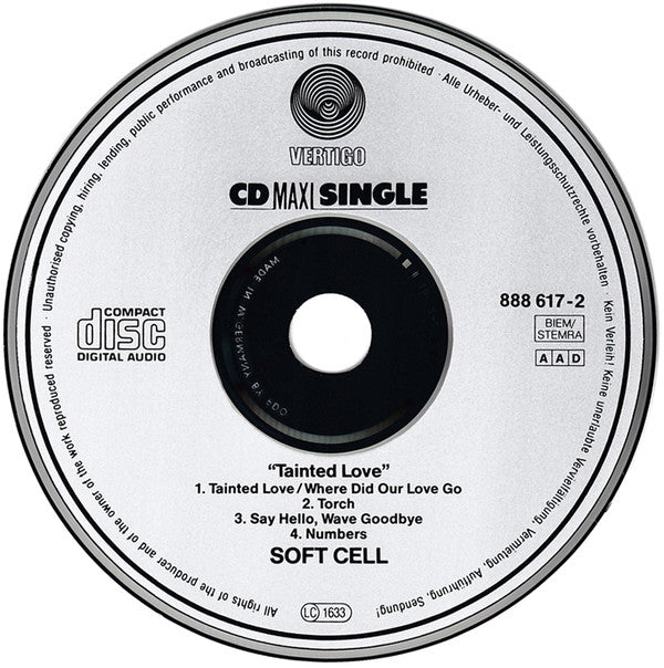 Soft Cell : Tainted Love / Where Did Our Love Go (CD, Maxi)