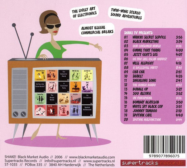 Black Market Audio : Shake! (CD)