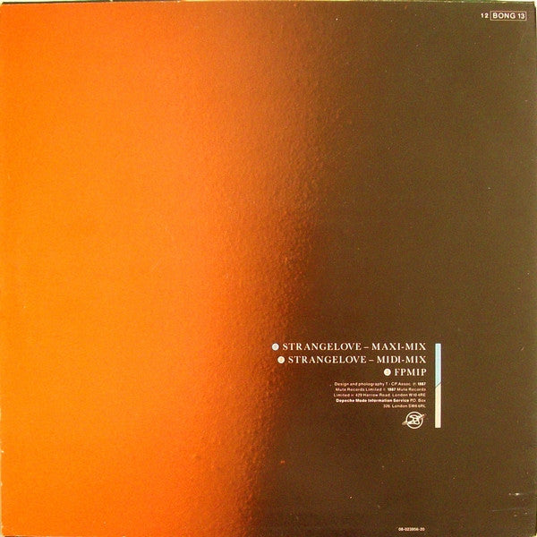 Depeche Mode : Strangelove (12", Single)