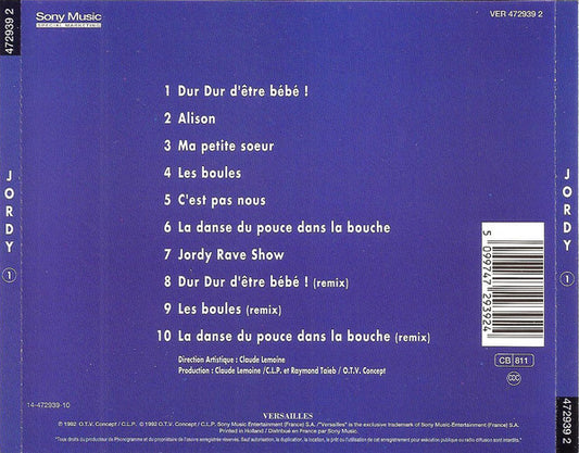 Jordy (2) : Pochette Surprise (CD, Album)