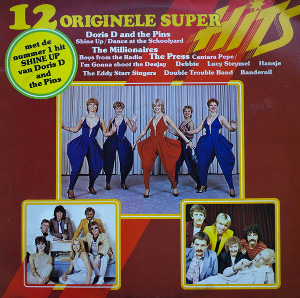 Various : 12 Originele Super Hits (LP, Comp)