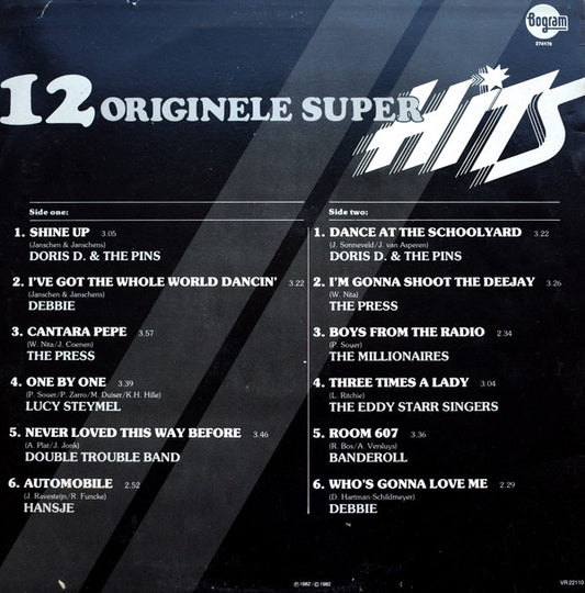 Various : 12 Originele Super Hits (LP, Comp)