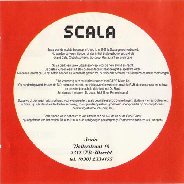 DJ Rene : Club Scala (CD, Mixed)