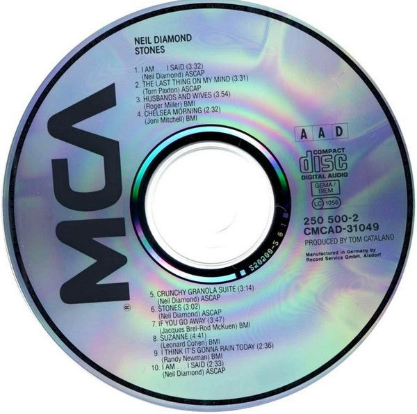 Neil Diamond : Stones (CD, Album, RE)