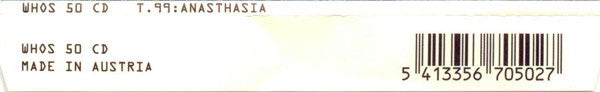 T99 : Anasthasia (CD, Single)