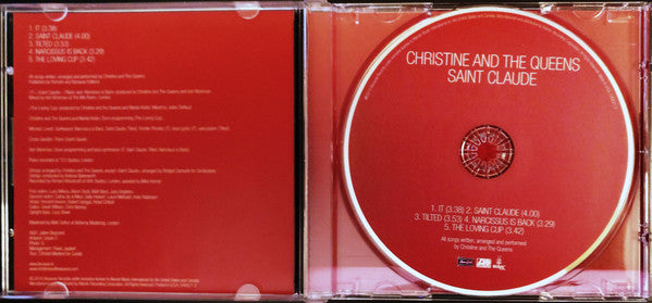 Christine And The Queens : Saint Claude (CD, EP, Ltd)